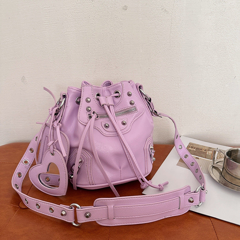 Punk Popular Western Style Personality One Crossbody Bags