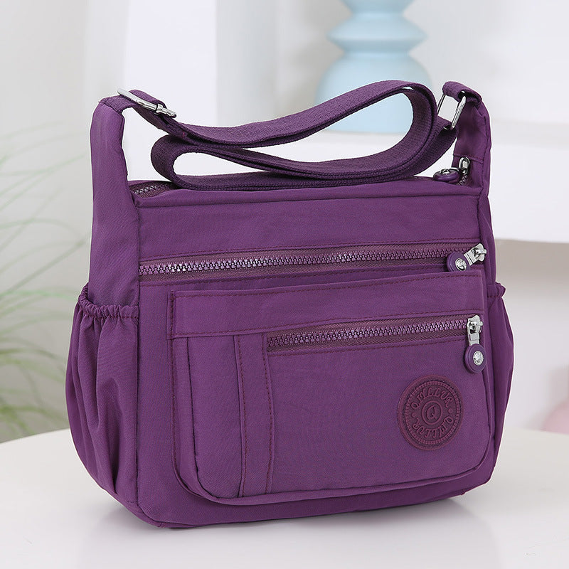 Women's Korean Style Nylon Canvas Large Capacity Travel Bags