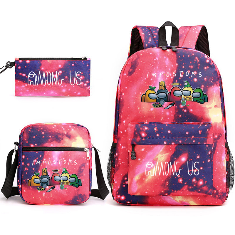 Game Among Space Werewolf Killing Pencil Backpacks