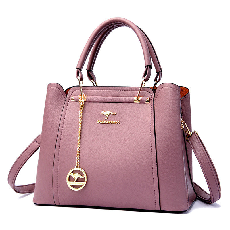 Women's Fashion Simple Mom Large Capacity Handbags