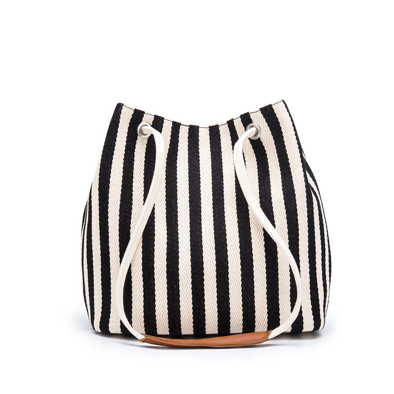 Women's Lion Ridge Canvas Minimalism Striped Bags