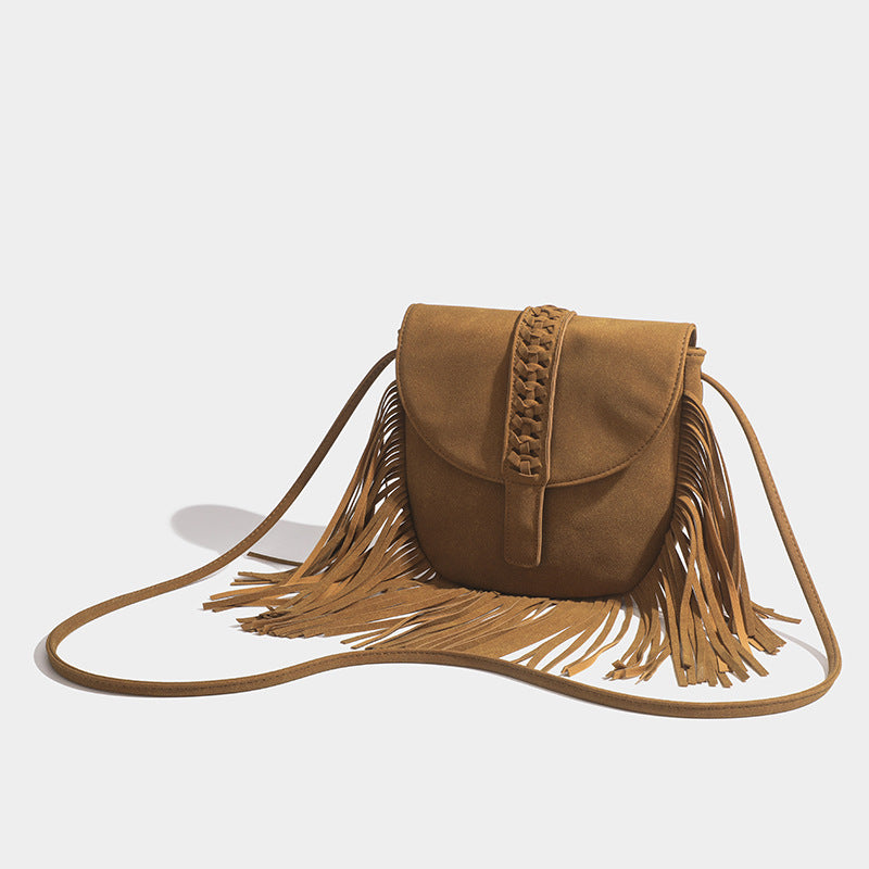 Winter Faux Deerskin Veet Cover Oblique Bags