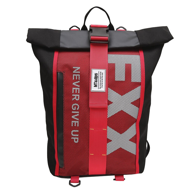 Fashion Unisex Leisure Personalized Contrast Color Backpacks