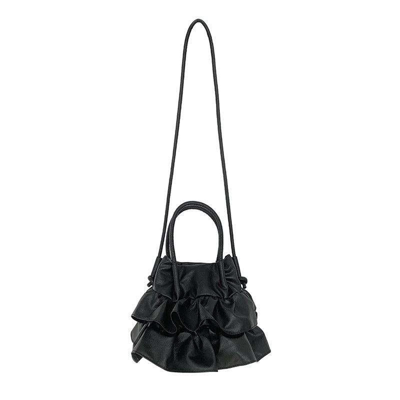 Comfortable Pleated Fashionable High-grade Exquisite Soft Crossbody Bags