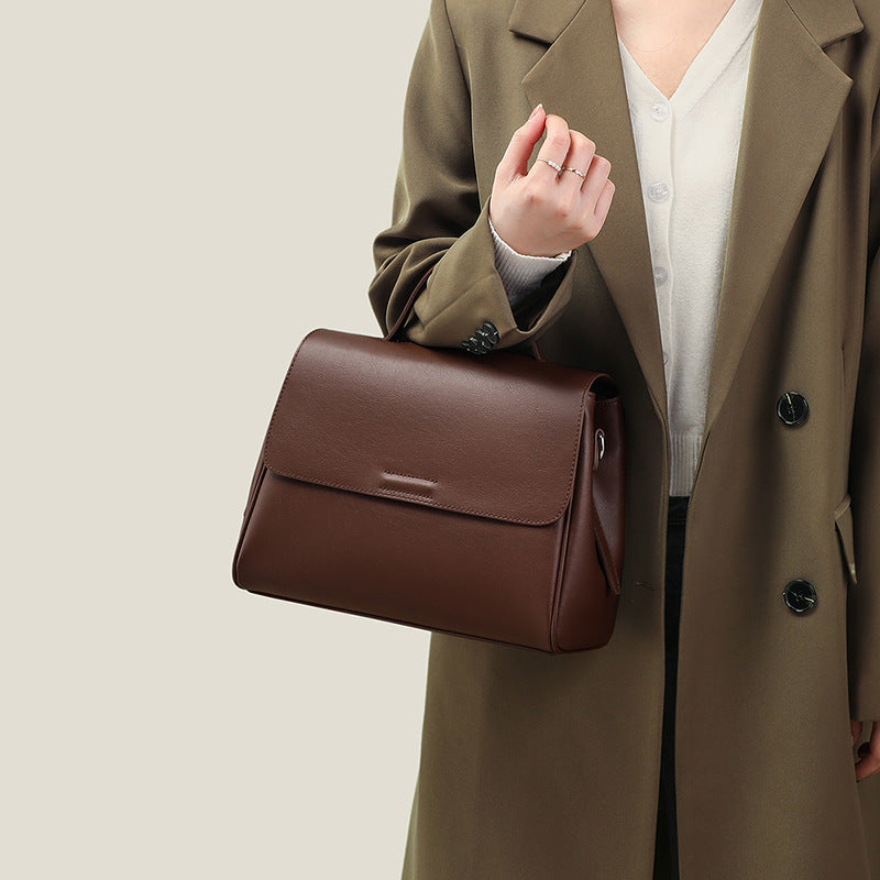 Women's Light Luxury Leather Summer Elegant Commuter Women's Handbag