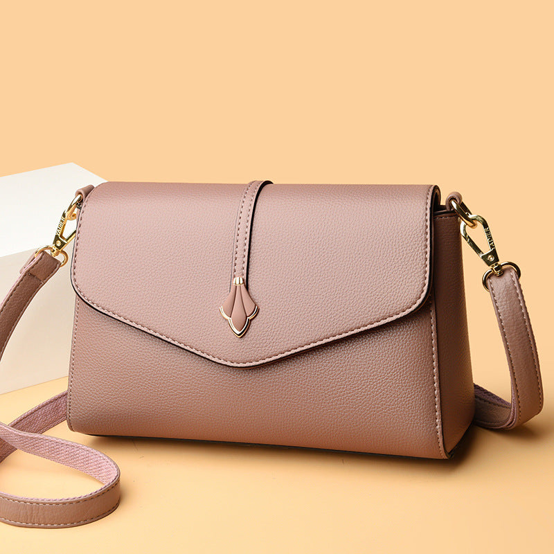 Women's For Soft Leather Fashion Mother Large Shoulder Bags