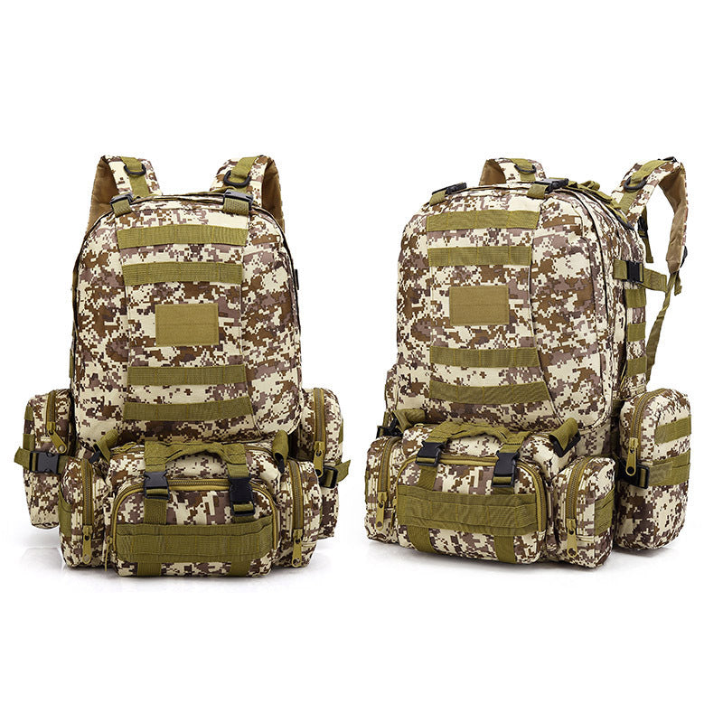 Men's Camping Combination Large Capacity Camouflage Tactics Sports Backpacks