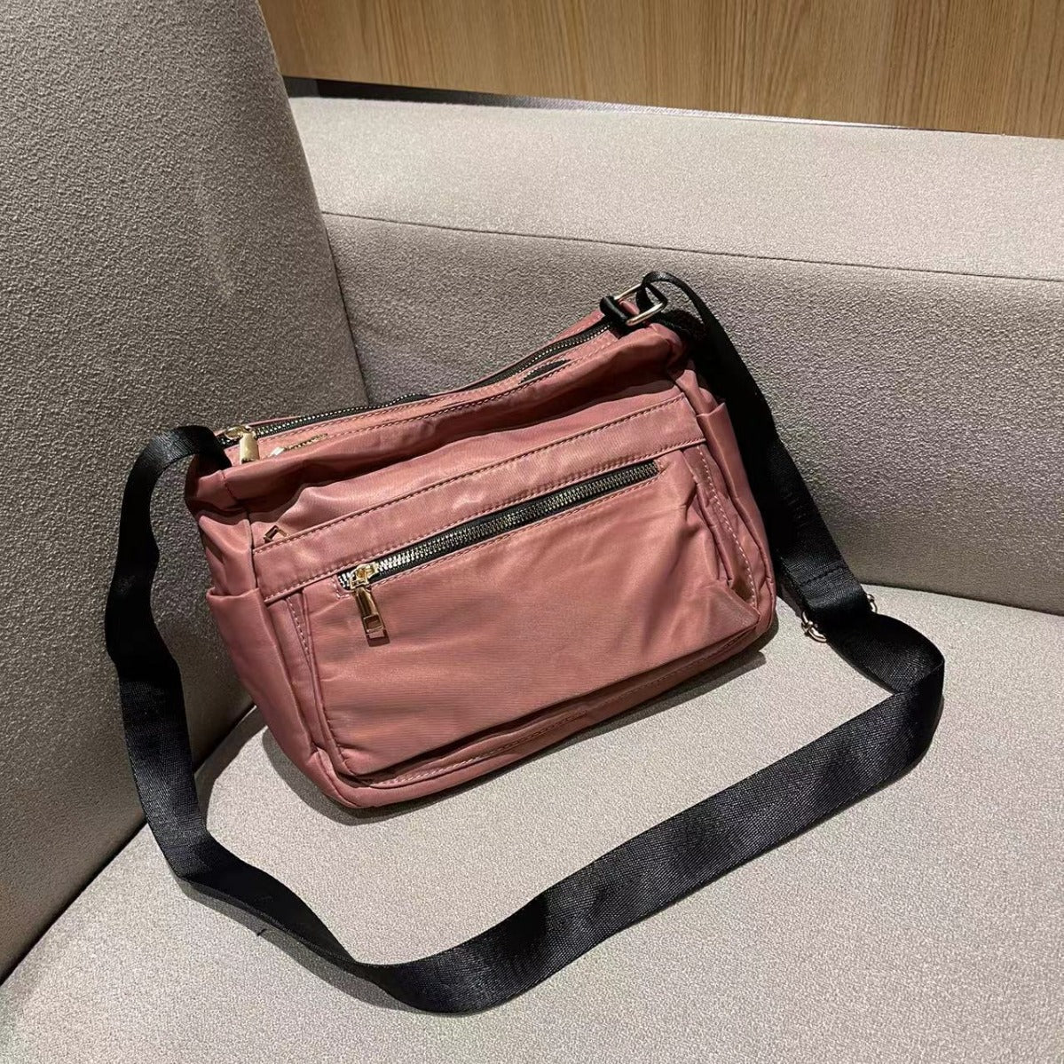 Women's Lightweight Mummy Versatile High Quality Nylon Cloth Crossbody Bags