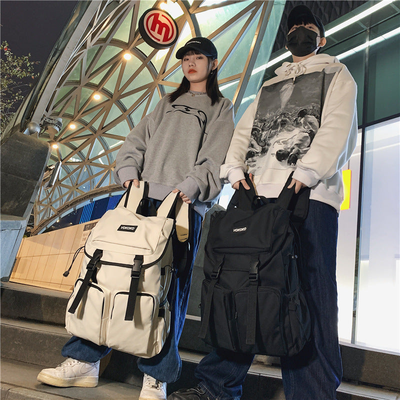 Men's Fashion College Nylon Large Capacity Backpacks