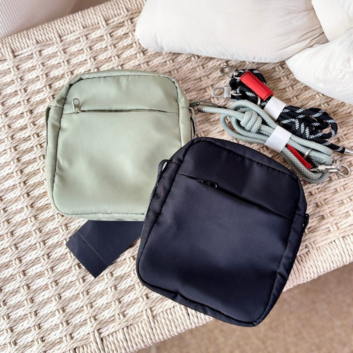 Mobile Light Leisure Cube Sugar Nylon Women's Messenger Bag