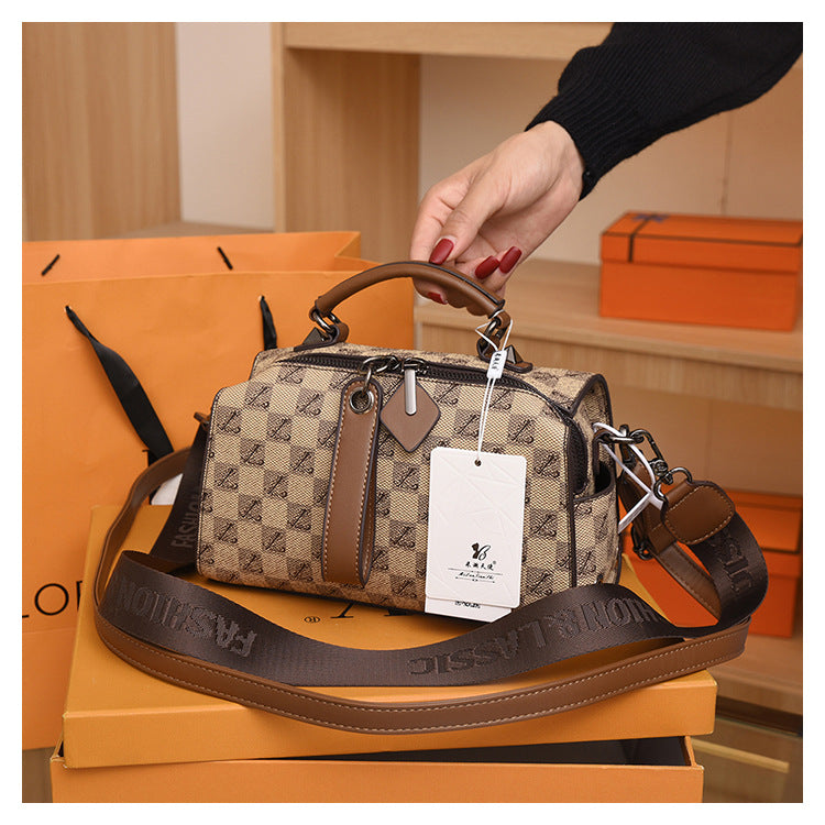 Women's Popular Presbyopic Vintage Printed Advanced Texture Crossbody Bags