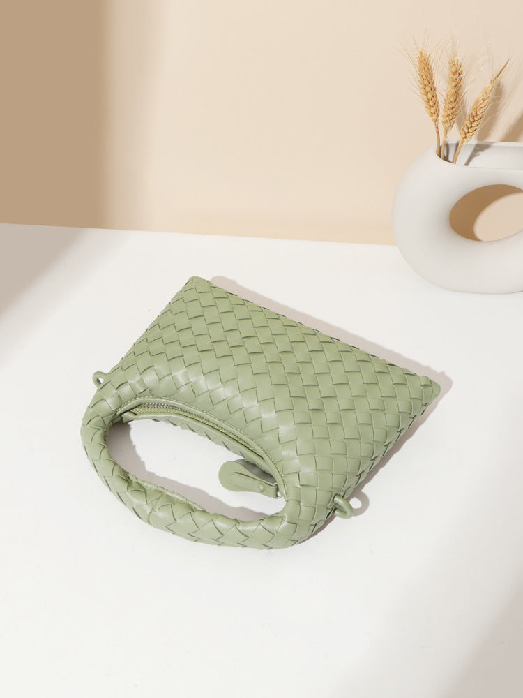 Fashion Commuter Woven Design Graceful Trendy Crossbody Bags