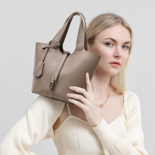 Women's Design Vegetable Basket High Sense Fashion Bucket Bags