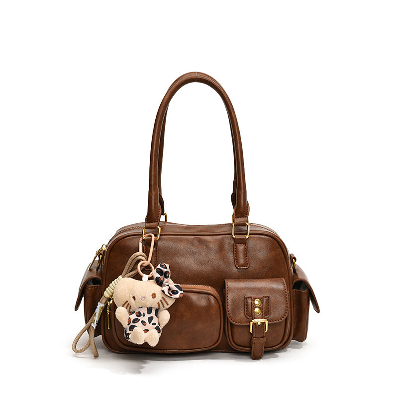 Women's Retro Commuter Large Capacity Fashion Niche Crossbody Bags
