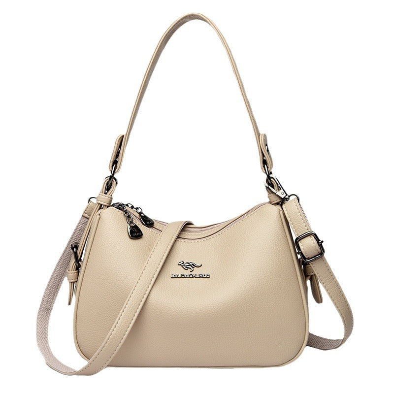 Women's Kangaroo Dumpling Pillow One Mom Fashion Crossbody Bags