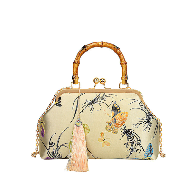 Women's Chinese Style Shell Spring Chain Bamboo Women's Shoulder Bag
