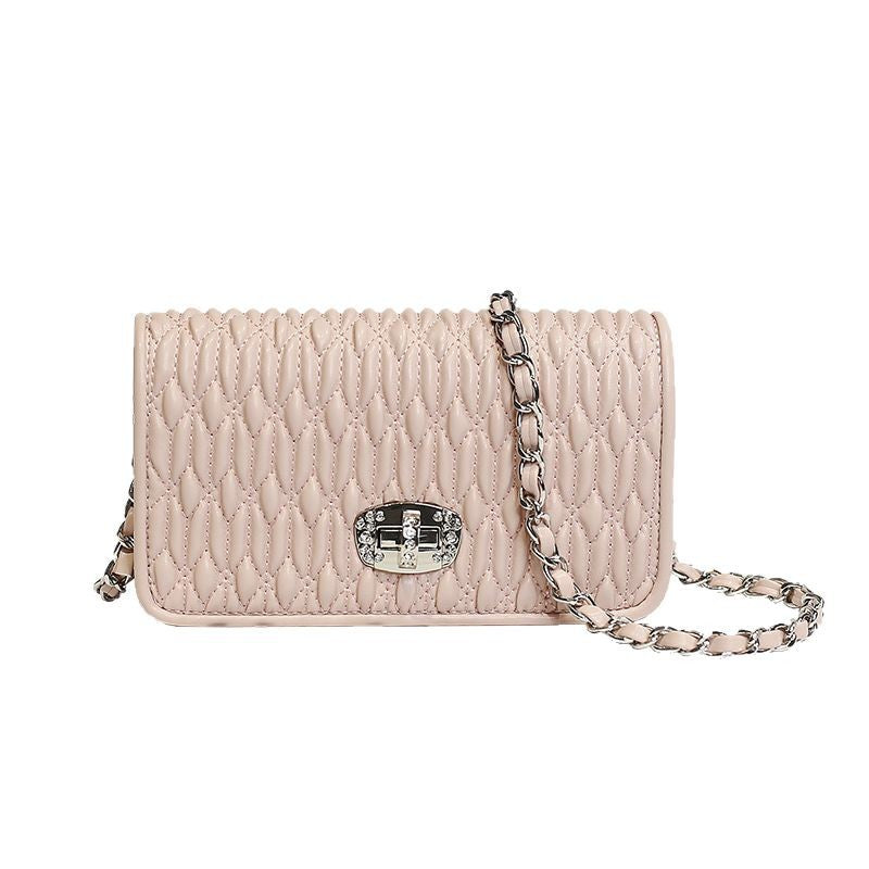 Women's Genuine Leather Trendy Niche High-grade Chain Waist Packs