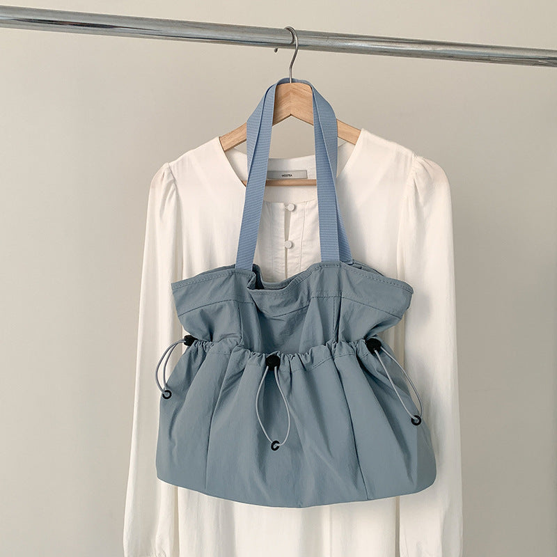 Women's Nylon Drawstring Simple Large Capacity Advanced Bags