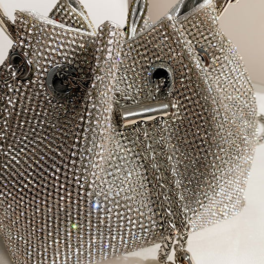 Women's Campus College Popular Tassel Rhinestone Full Shoulder Bags