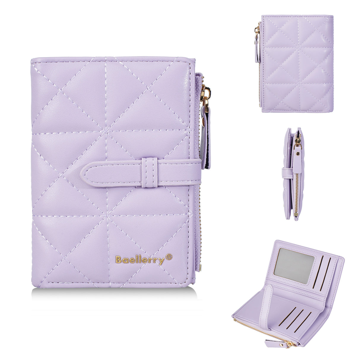 Women's Diamond Embroidery Thread Multi Slots Classic Ladies Wallet