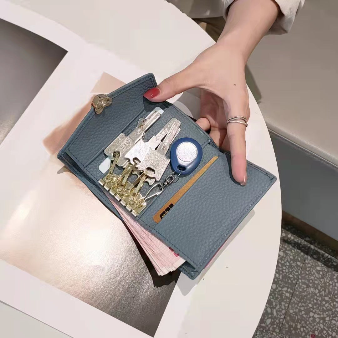 Classy Pretty Sheepskin Multiple Slots Hook Handbags