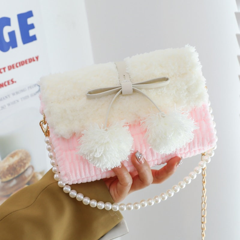 Hand-woven Homemade Wool Material Gifts For Girlfriend Bags