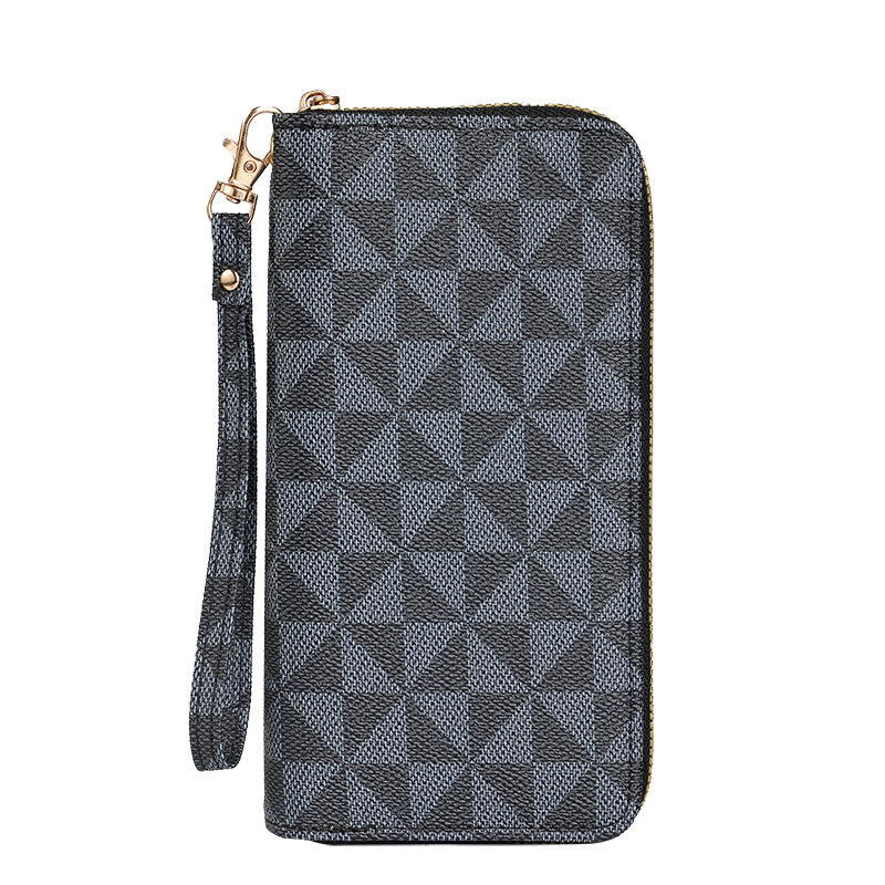 Stylish Women's Long Clutch Elegant Fashion Buckle