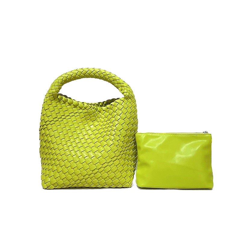 Women's Hand-woven Large Capacity Trendy Vegetable Basket Bags