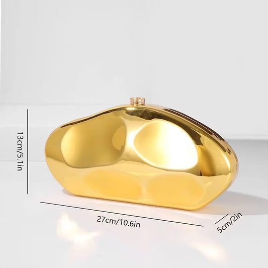 Acrylic Fashion Personality Clutch Dinner Party Shoulder Bags