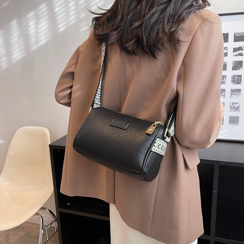 Women's Stylish Simple Niche Pillow Broadband Women's Shoulder Bag