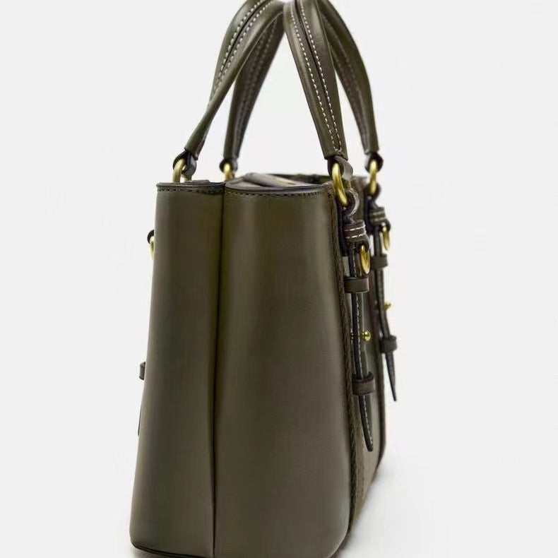 Women's Home Olive Green Mini City Portable Crossbody Bags