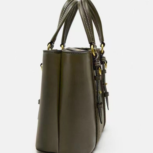 Women's Home Olive Green Mini City Portable Crossbody Bags