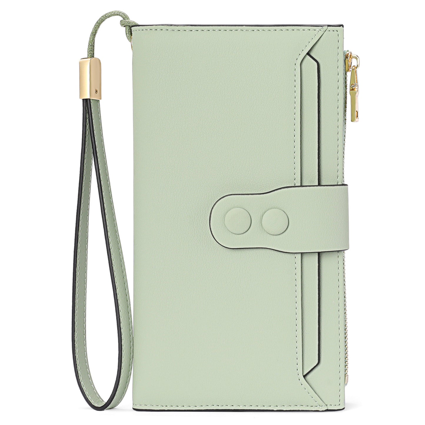 Women's Swiping Leather Large Capacity Long Ladies Wallets