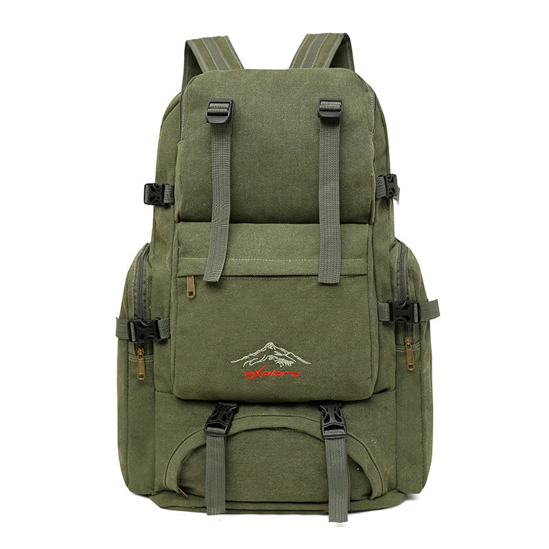 Men's Retro Canvas Large Capacity Work Business Backpacks