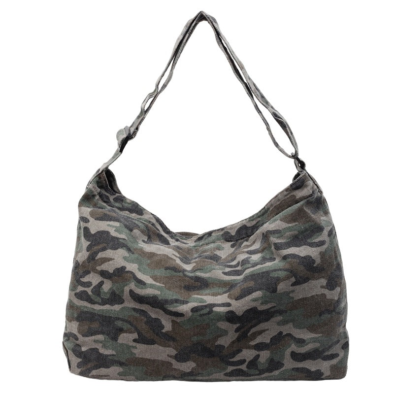 Women's Print Idle Style Trendy Unique Contrast Color Large Capacity Tote Bags