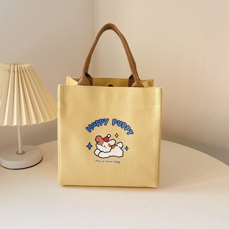 Women's Fashion Lunch Box Korean Style Cloth Versatile Family Bags