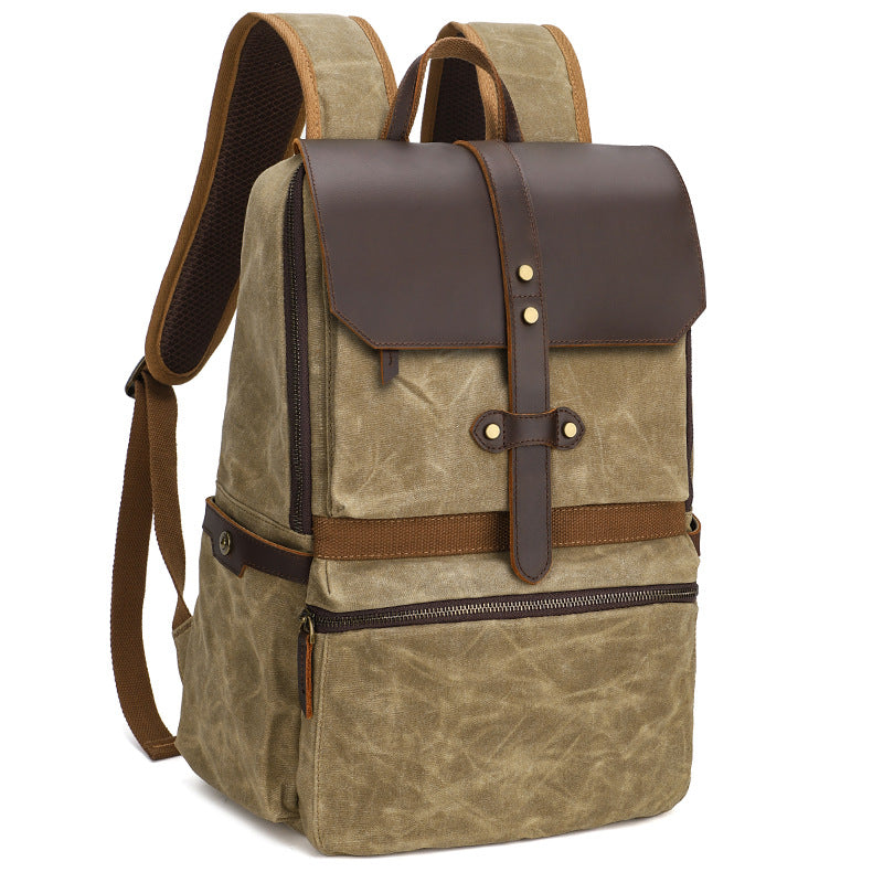 Men's High-grade Retro Commuter Computer Large Capacity Backpacks