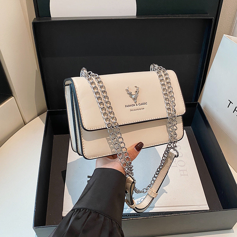 Affordable Luxury Fashion Female Deer Head Chain High Women's Shoulder Bag