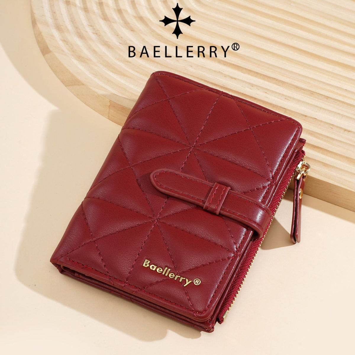 Women's Diamond Embroidery Thread Multi Slots Classic Ladies Wallet