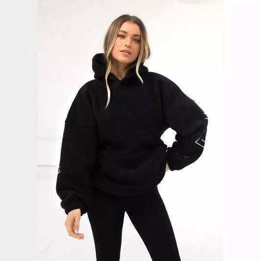 Unique Fleece Embroidery Clothes Trendy Thickened Sweaters
