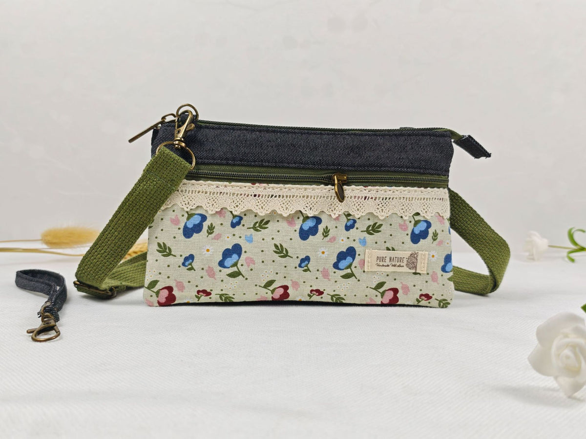 Women's Domestic Sales Fashion Fabric Pastoral Style Cotton Women's Messenger Bag