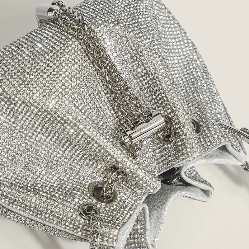 Women's Full Diamond Summer Advanced Texture Rhinestone Crossbody Bags