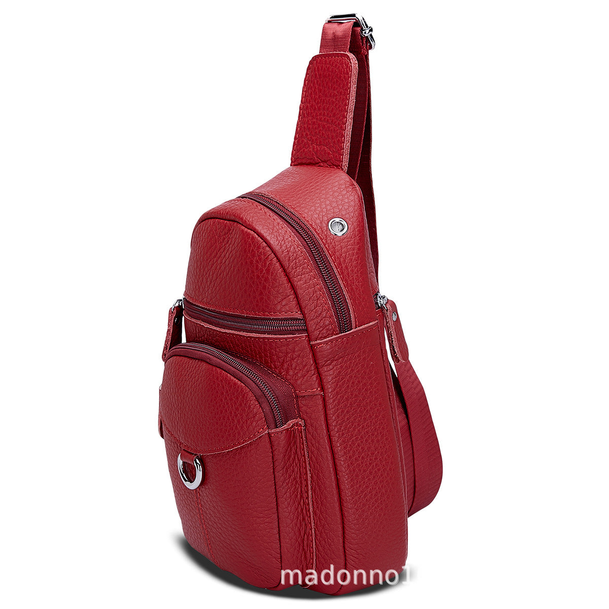 Women's & Men's & Genuine Leather Fashion Men's Chest Bags