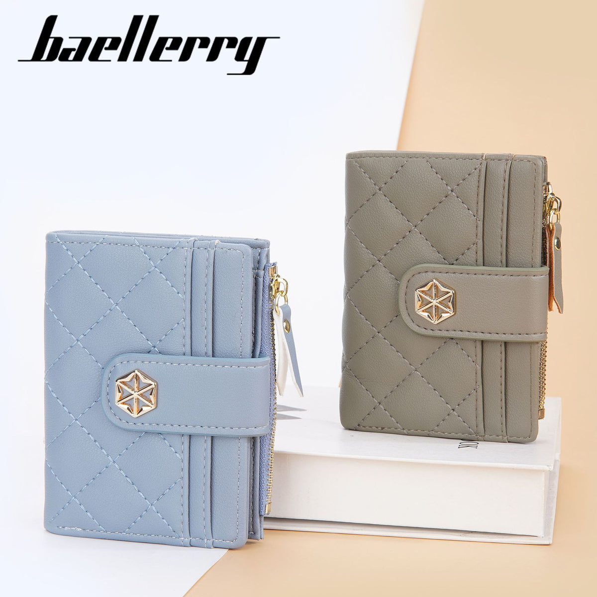 Women's Korean Style Multiple Slots Hasp Zipper Fashion Ladies Wallet