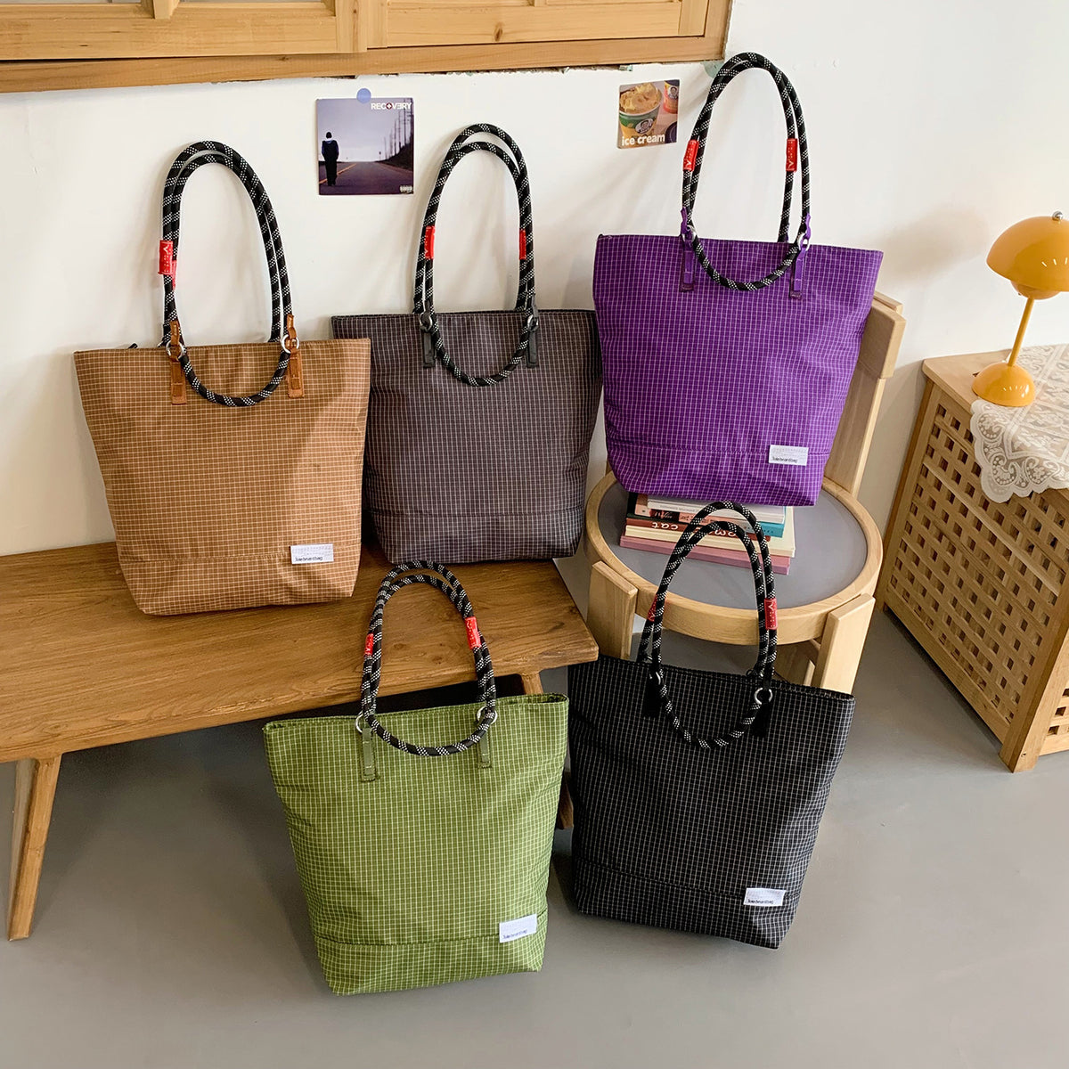 Large Capacity Lightweight Versatile Cloth Simple Bags