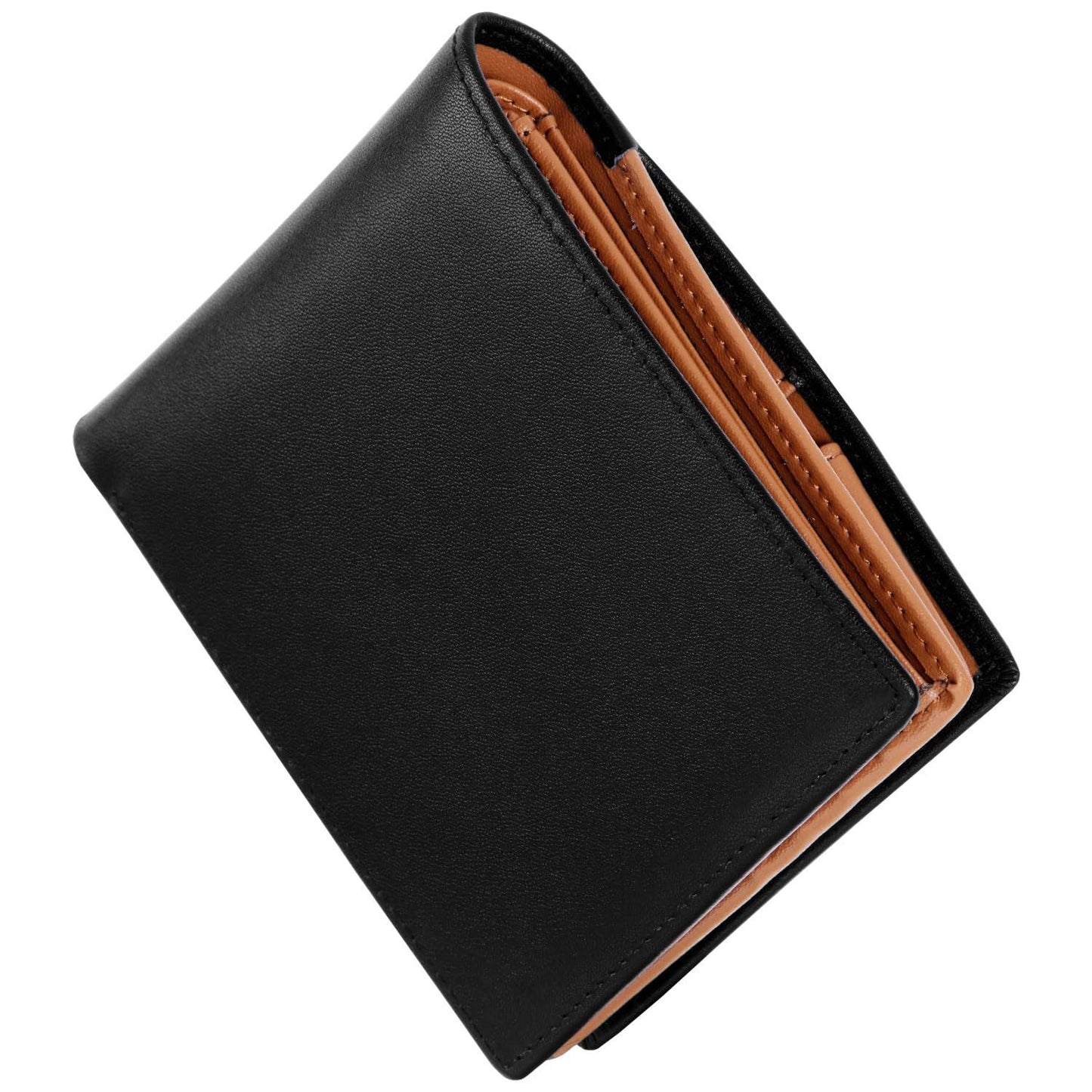 Men's First Layer Cowhide Multiple Slots Pocket Men's Wallets