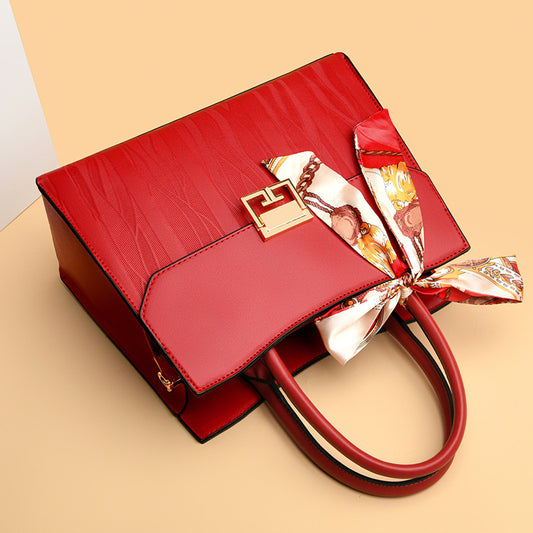 Women's Red Female Mother Wedding High-grade Mother-in-law Crossbody Bags