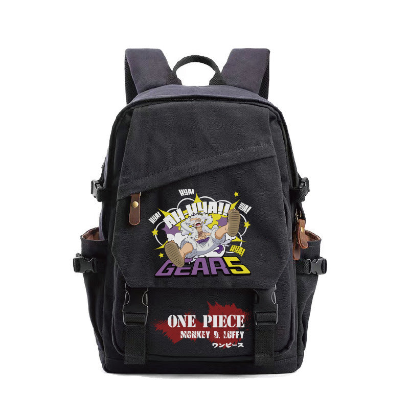 Men's Piece Cartoon Dragon Ball Totoro Joint Middle School Students' Schoolbags