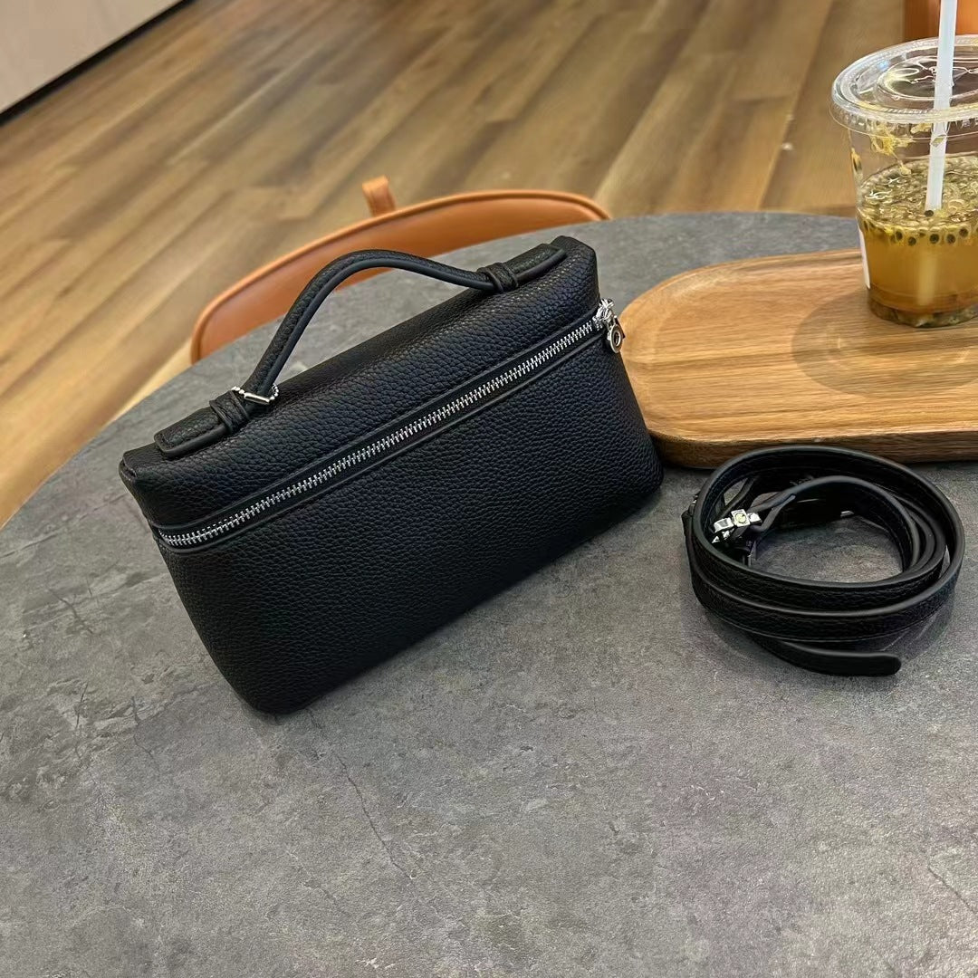 Milk Plain White Rice Box With Strap Handbags