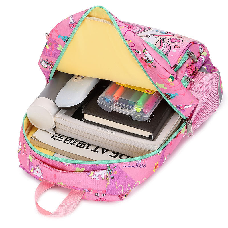 Children's Primary Three-piece Set Grade Book Elementary School Students' Schoolbags